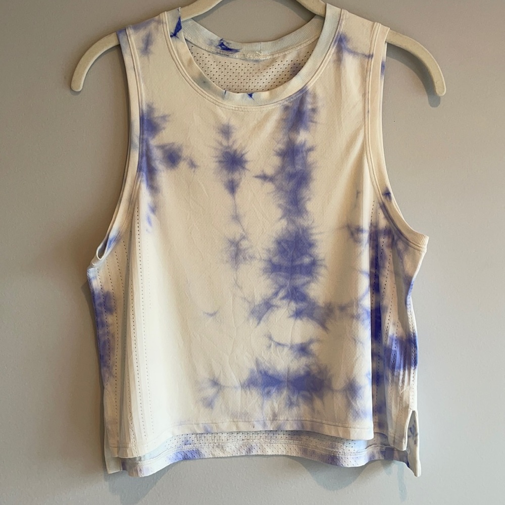Lululemon Train to Be Tank Shibori 4 Tie Dye